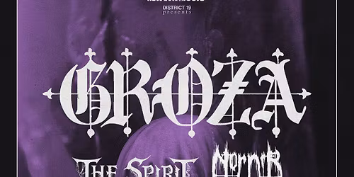 GROZA \/ Weiher \/ Nadir Over Europe Tour 2025