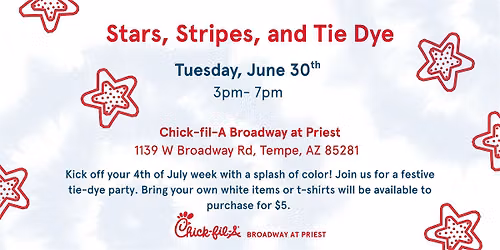 Stars, Stripes and Tie Dye