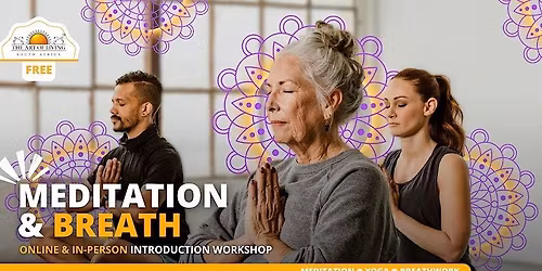 FREE Meditation and Breath Workshop