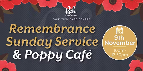 Park View Care Centre Remembrance Sunday Event