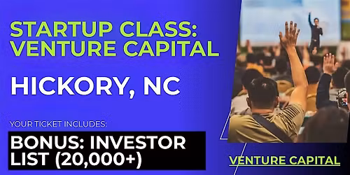 Startup Intro to VC: Guide for Hickory Founders