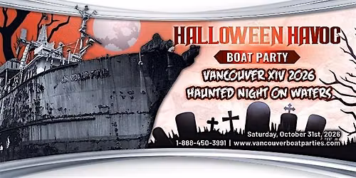 HALLOWEEN HAVOC BOAT PARTY VANCOUVER XIV 2026 | HAUNTED NIGHT ON WATERS