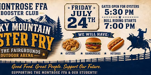 Rocky Mountain Oyster Fry - Montrose FFA Booster Club