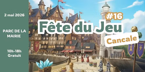 F\u00eate du Jeu 2026 - Cancale