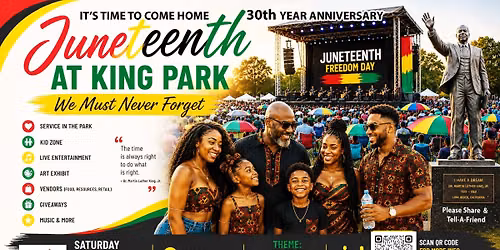 Juneteenth At King Park 2026
