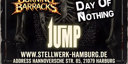 Metal im Stellwerk: Another Day of Nothing\/ Sixxxer\/ Burning Barracks\/ Rising Northlight