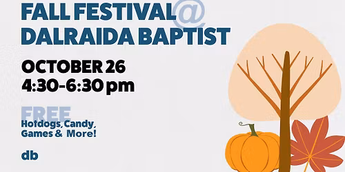 Dalraida Baptist Church annual Fall Festival