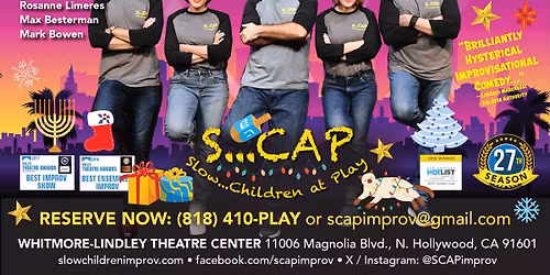 SCAP Ha, Ha, Ha-liday Comedy Improv Show