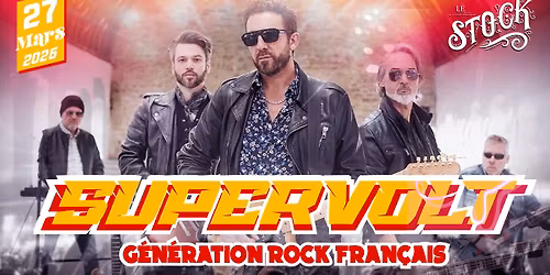 SUPERVOLT Cover Rock fran\u00e7ais