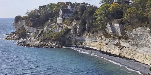 Stevns Klint Trampesti, ca. 18 km.