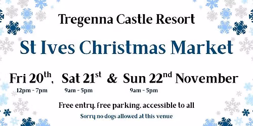 St Ives Xmas Market 2025 at Tregenna Castle