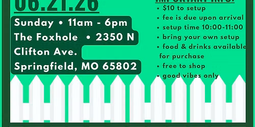 Father\u2019s Day Community Yard Sale!