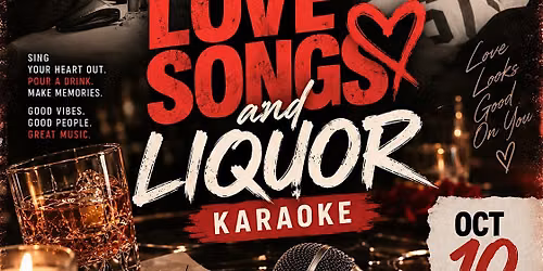 Love Songs & Liquor Brunch Karaoke With a live Band