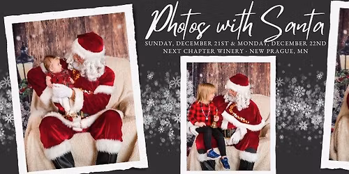 Santa Photos at Next Chapter Winery!