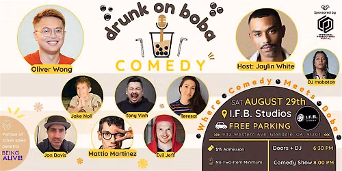 Drunk on Boba Comedy Show