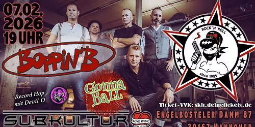 Boppin B & Gonna Ball + Devil O