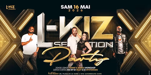 SOIR\u00c9E L-KIZ SENSATION 