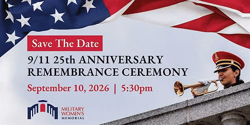 9\/11 25th Anniversary Remembrance Ceremony - Save the Date