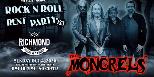ROCK & ROLL RENT PARTY #133
