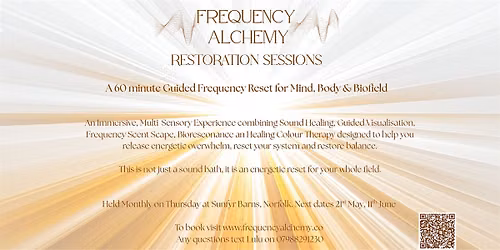 Frequency Alchemy Restoration Sessions