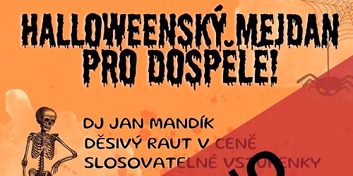 Halloweensk\u00fd mejdan pro dosp\u011bl\u00e9 2025