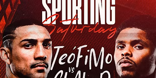 Teofimo vs Shakur Watch Party  "Sporting Saturdays" @ Sporting Club!