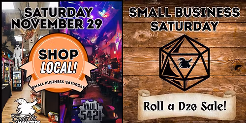 Small Business Saturday!