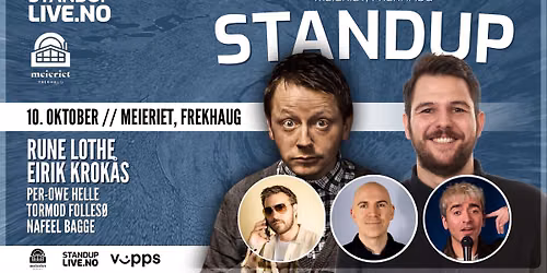 Standup p\u00e5 Meieriet, Frekhaug - 10 oktober.