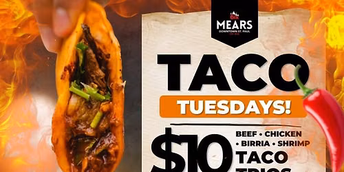 Taco Tuesday Featuring $10 Taco Trios!
