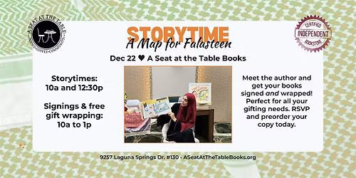 Storytime and Signing: A Map for Falasteen