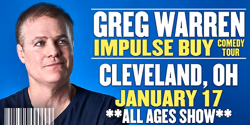 Greg Warren in Cleveland, OH - All Ages Show