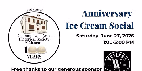 Anniversary Ice Cream Social