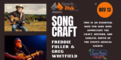 Freddie Fuller and Greg Whitfield Mark Dotson Live! at Texas Music Cafe November 13 2025