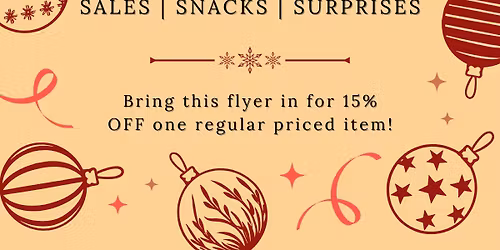 Finch + Fern's Holiday Open House!