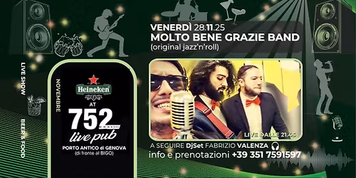 MOLTO BENE GRAZIE BAND live + DjSet