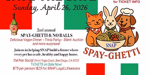 SPAY-GHETTI & NO BALLS Dinner