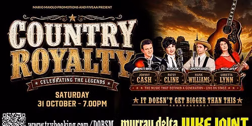 COUNTRY ROYALTY \u201cCELEBRATING THE LEGENDS\u201d