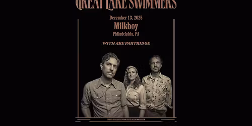 Great Lake Swimmers at MilkBoy on 12.1325