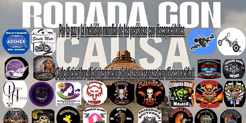 Rodada Con Causa por la Paz y la Inclusi\u00f3n mundial de las personas con discapacidades