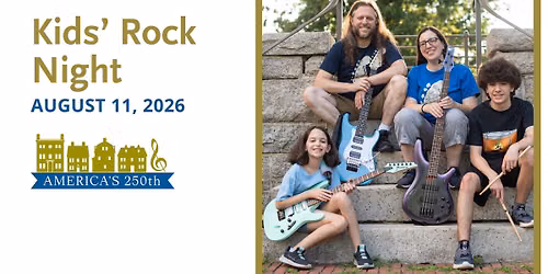 Kids\u2019 Rock Night\u2014Tuesdays on the Terrace Summer Concert Series