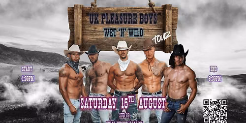 UK Pleasure Boys - Wet 'N' Wild Tour