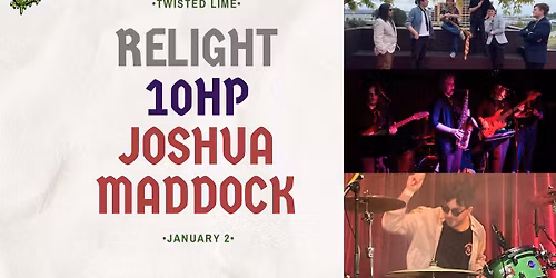 Twisted Live - ReLight ft. 10HP & Joshua Maddock