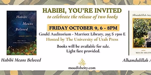 Salt Lake City Book Launch with Moudi Sbeity