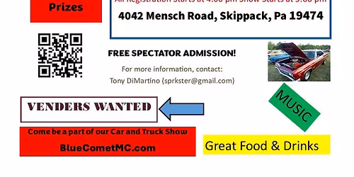 Blue Comet MC Car Show