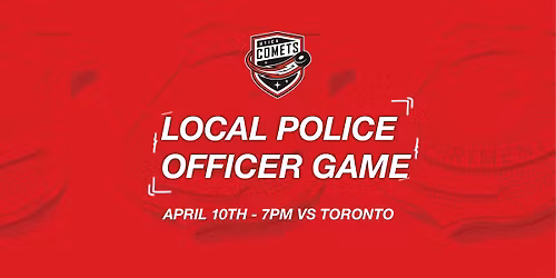 Utica Comets | Local Police Officer Game