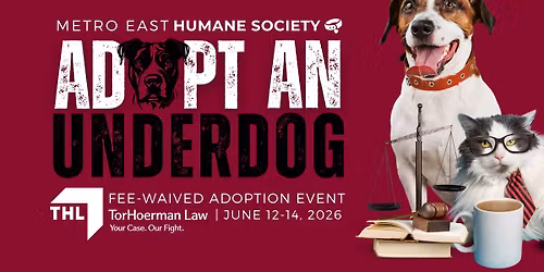 FEE-WAIVED Underdog Adoption Weekend