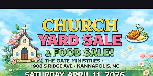 The Gate Ministries Yard & Food Sale