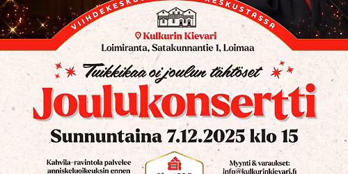 Tuikkikaa oi joulun t\u00e4ht\u00f6set - Joulukonsertti