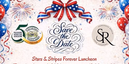 Stars and Stripes luncheon