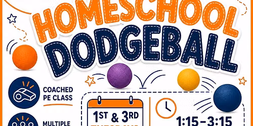 Homeschool Dodgeball (Registration Required) 